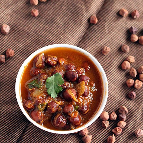 2 Laxmi Kala Chana Black Chickpeas - Whole Chana, Pound Bag