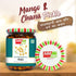 Add me 500 500gm Pack Rajasthani Mango Chana Chole Achar gm Chickpeas aam ka Pickle Glass