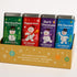 Generic Holiday Hot Cocoa Gift Set, 4 Decorative Tins with Milk Chocolate, Marshmallow,