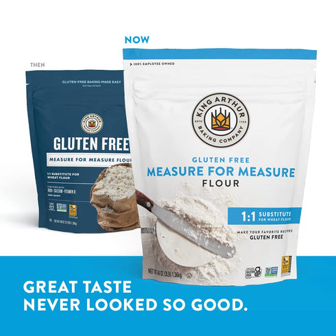 King Arthur Measure for Measure Flour, Certified Gluten-Free, Non-GMO Project Verified, 3 Pounds