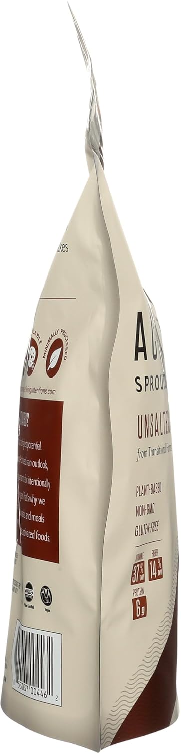 Living Intentions 16 OZ Sprouted Unsalted Almonds