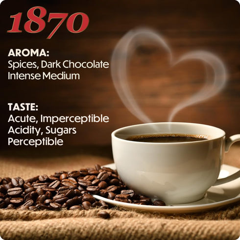 1870 4 150 6 2.2lb 1kg by Caff Barbera: Hesperia Premium Whole Bean Roasted Coffee, Bean Blend from Indonesia