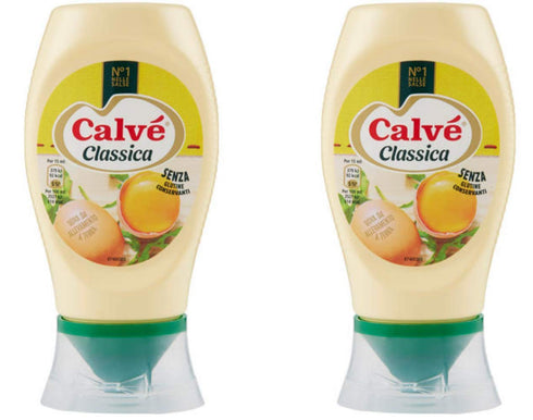 Calv : "Classica" Gluten Free Italian Mayonnaise * 250ml "Top Down" Bottle *