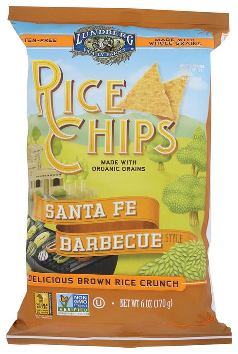 Lundberg Chip Rice Santa Fe Bbq Gf