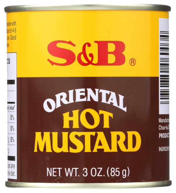 S&B S & B Mustard Powder Oriental Hot ( pack of 3)
