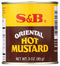 S&B Oriental Hot Mustard, 3 oz (Pack of 3)