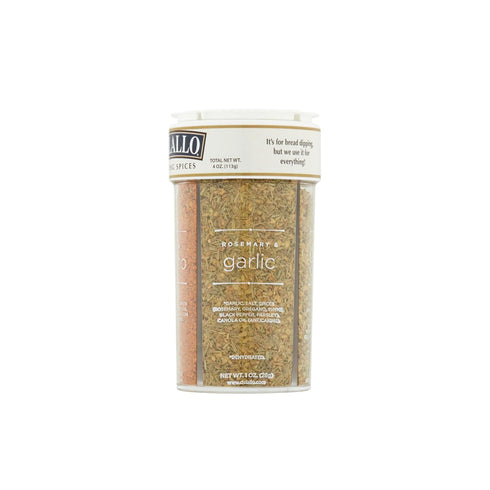 4 oz (3 Pack), DeLallo Italian Seasoning Shaker, Container, with Garlic, Pepper & Tomato, Sun-Dried Tomato, Rosemary