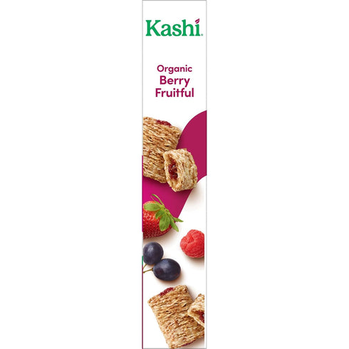 15.6oz (1 Kashi Breakfast Cereal, Vegan Protein, Organic Fiber Cereal, Berry Fruitful, Box Box)