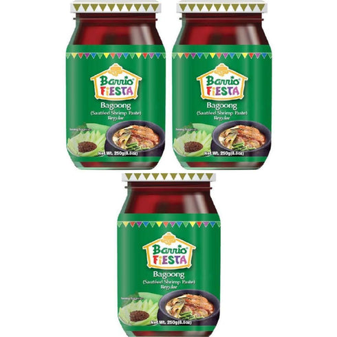 generic Barrio Fiesta Bagoong (Shrimp Paste) (3 bottles)