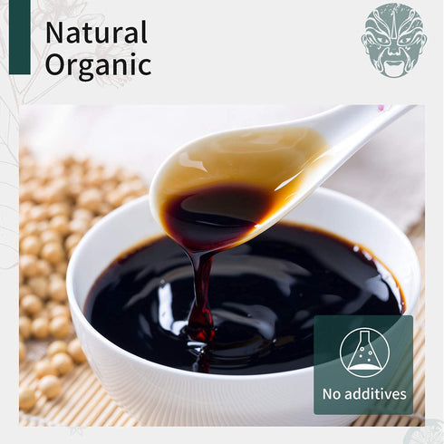 Organic Low Sodium Soy Sauce, Soeos, 16.2oz, USDA Organic, Naturally Brewed