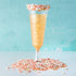 Sweets Indeed Sprinkles - Peach Rose Gold Edible Sprinkle Mix for Cake Decorations, Baking, Ice Cream, Cookies