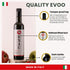 1485 16.9 oz (500ml) EXAU Lina Italian Extra Virgin Olive Oil, High Polyphenol mg/kg, Tonda & Carolea Olivaggio from
