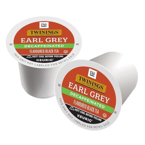 24 Count Twinings Earl Grey Decaf Tea Keurig K-Cups