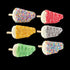 Jilukibo 6 Pack Artificial Popsicle with a Bite, Realistic Fake Ice Cream Bar Simulation Imitation Cake Desserts Food