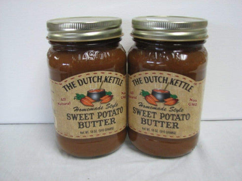 The Dutch Kettle Sweet Potato Butter 2- 18 0z jars