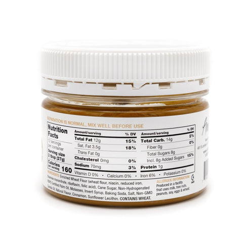 12 oz Amoretti - Gingerbread Creamy Cookie Spread