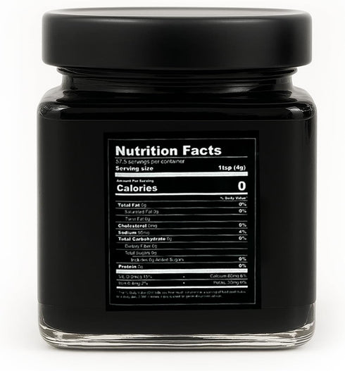 (8.1 oz) Sanniti Cuttlefish Ink Nero di Seppia | Authentic Italian Seafood Ink | Gourmet Ingredient for Pasta, Risotto