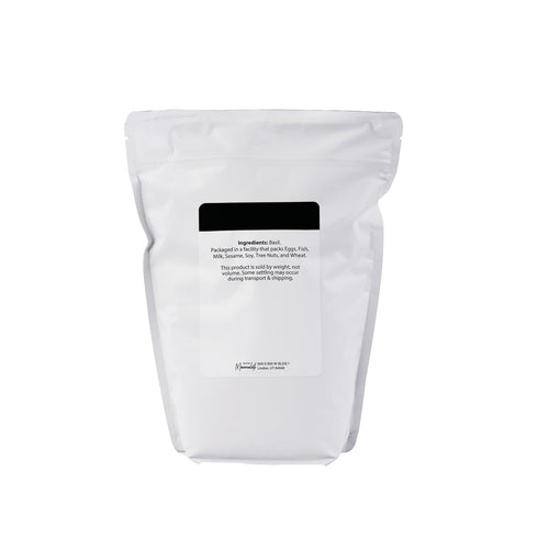 Packaged (1 Minimalist Basil Leaves, Perfect for Cooking and Seasoning, for Convenience in a Resealable Bag Pound)