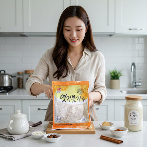 2.2lb Korean Dry Malted Barley Flour Dry Malt Powder for Shikhye Cooking