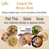 APEXY 42.24oz 8 Organic Shirataki Konjac Noodle with Organic Oat Flour Pouches Inside Healthy Diet, Low Calorie
