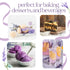 (100grams,3.52 oz) Dried Lavender Flower Buds Edible Culinary Grade for Tea, Baking, Aromatherapy & Cocktails Premium