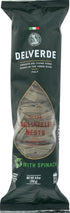 Delverde , Pasta Spinach Tagliatelle Nest, 8.8 Ounce