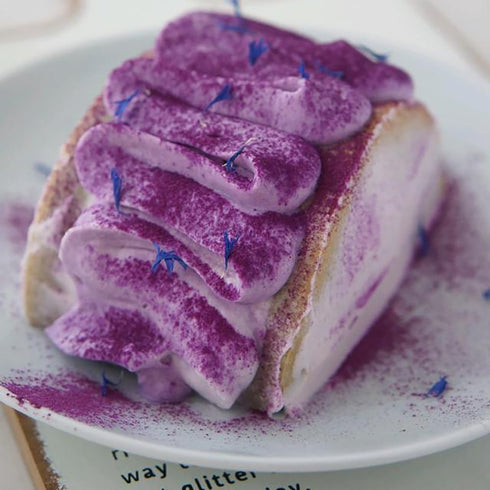 90g/3.2oz Senchanting Violet Sanding Sugar Sprinkles, Edible Crystal Light Purple Sanding Candy Sugar for Cake