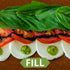 (Four-Pack Tomato, Carrot, Apple & Mango Sandwich Wraps Variety) Vegan, Gluten-Free, Low-Carb, Plant-Based Tortilla
