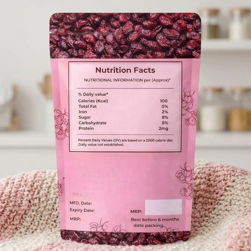 Generic 200g Dried Red Cherries,Vegan and Gluten Free | Without Sugar | Ice Cream, Cakes and Shakes Decoration |