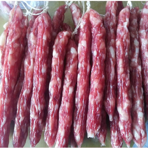 mumisuto 8m/314.96inch 2 Sausage Casings, Layered Edible Drying Sausage Casing for Flavorous Homemade Sausages Ham