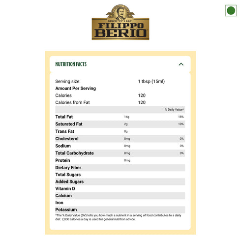 250ml Filippo Berio - Extra Virgin Olive Oil