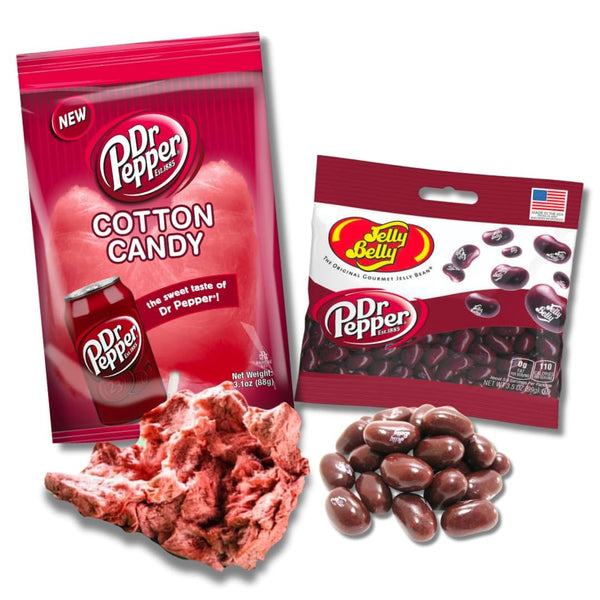 Soda Lover's Multipack - Dr. Pepper Cotton Candy (3.1 oz) Plus Dr.