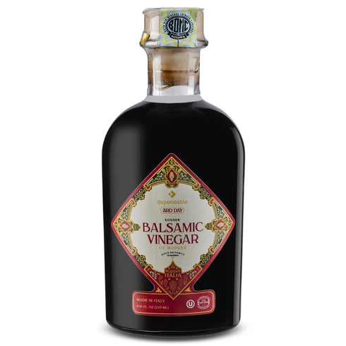 Dependable Food Balsamic Vinegar of Modena 8.45 Fl Oz | Aged 60