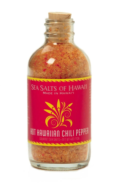 Sea Salts Of Hawaii Hot Hawaiian Chili Pepper Flavored Hawaiian Sea Salt,