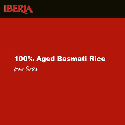 4 Iberia Premium Aged Indian Basmati Rice, Pounds