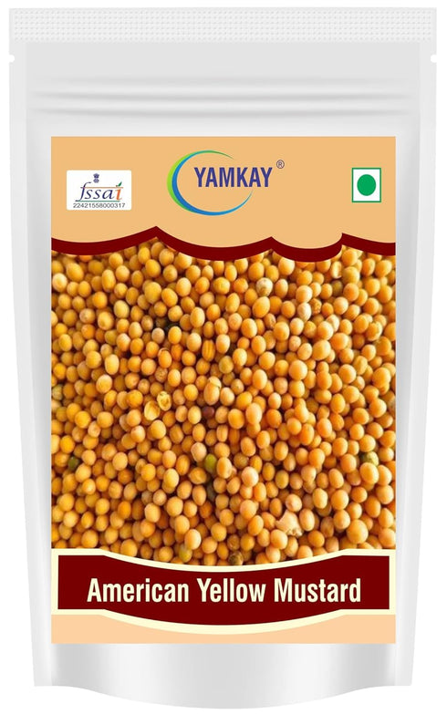 Yamkay White | Yellow | Mustard Seeds | Non-GMO, Gluten Free, 100%