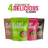 (4-Pack (9 oz PLANTSTRONG All-American Apple Pie Granola Whole Grain Oil-Free Granola with Chewy Dried Apples