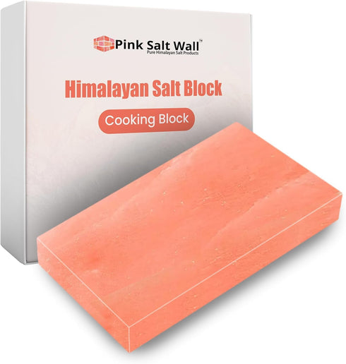 Himalayan Salt Cooking Block 12 x 8 x 2 Inch Pink Salt