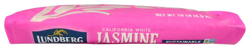 (10lb) Lundberg Family Farms - White Jasmine Rice, Premium Long Grain Bulk Rice, Non-Sticky Texture, California-Grown