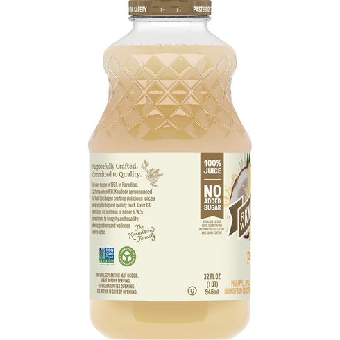 32 R.W. Knudsen Family Pineapple Coconut Juice Blend, Ounces