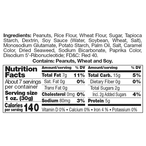 Enjoy Red Iso Peanut, 8 oz