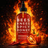 12.5 oz Bees Knees Spicy Honey, Wildflower Hot Honey Infused with Habanero Peppers | Gluten Free, Paleo Friendly |