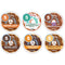 BREWANA 30 Count Latte Pods Variety Pack. 6 Top Flavors - Vanilla, Caramel,
