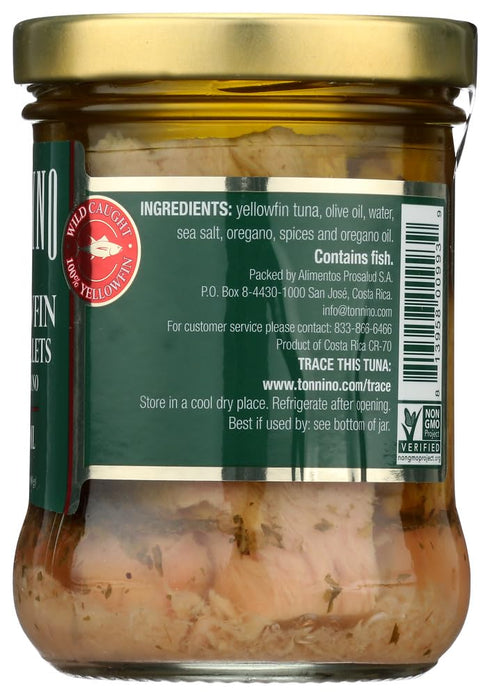 6.7 oz 2 Tonnino Tuna Fillets with Oregano in Olive Oil -- - pc