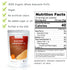 100% (5 oz) powbab Puffed Amaranth - Organic Amaranth Popped in USA Whole Puffs. Good Protein Source, No Oil or Salt