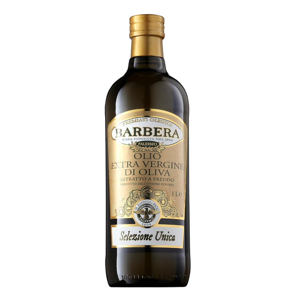 Barbera Premium Selection Extra Virgin Olive Oil Cold Extraction, Packed in Italy,