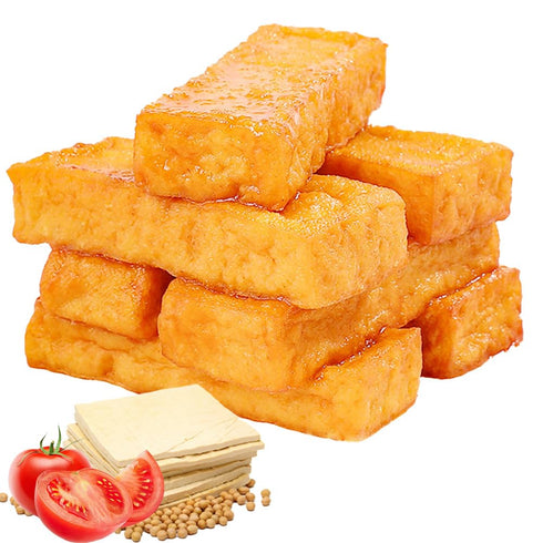 laweny Dried tofu , tomato flavored dried tofu,6.34oz/180gsweet and sour, delicious bean flavor,