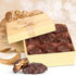 12 OZ Milk Chocolate Caramel Peanut Cluster Gift Box - by It's Delish | Milk Chocolate Covered Nuts with Carmel
