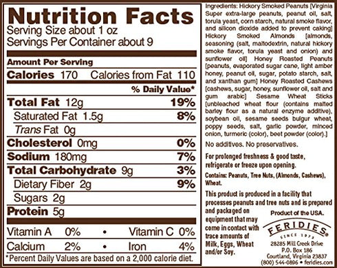 (Rt.58 5'O FERIDIES Sweet and Spicy Snack and Trail Mix Assortment Trail Mix, Campfire Crunch, Happy Hour Heat