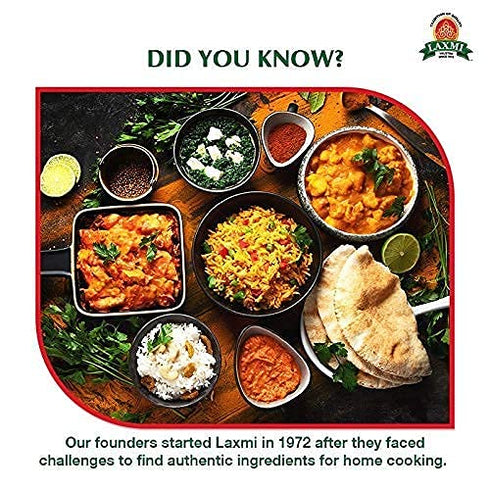 1972, (10lb) Laxmi Brand, Extra Long Grain Basmati Rice, Free Saffron Included, Made Pure, Made Fresh, Tradition